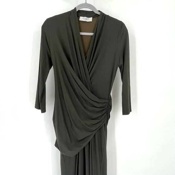 MM LaFleur Casey Dress In Dark Pine - Picture 4 of 7